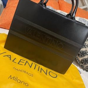 Mario Valentino Olivia Leather Tote *EUC*
